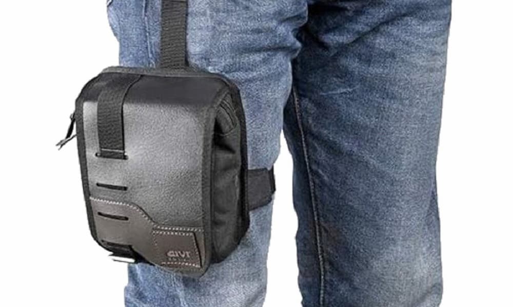 Bolso pierna motorista