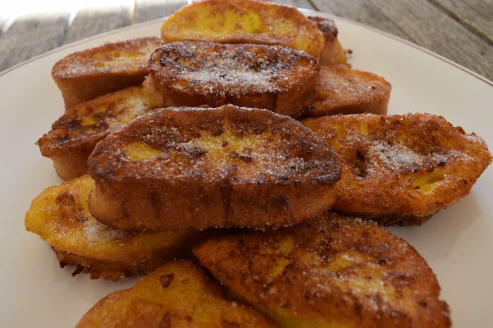 Comida tipica de Malaga, las torrijas