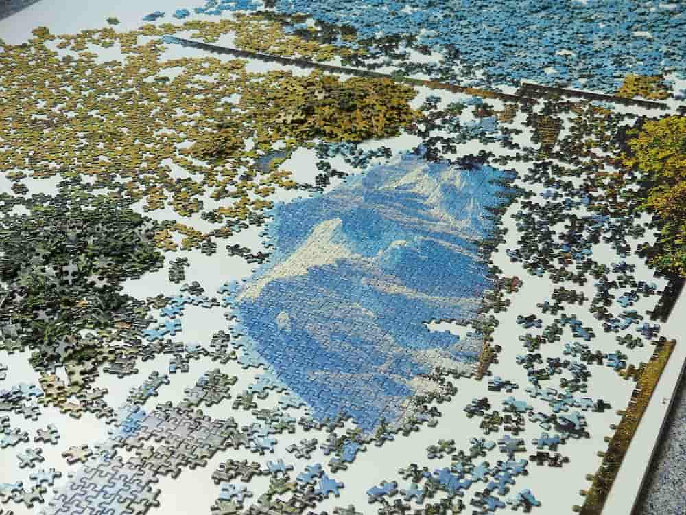 Como enmarcar un puzzle