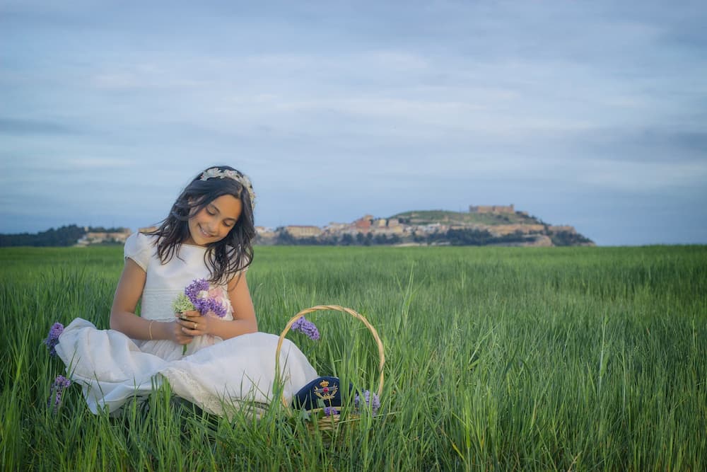 Como sorprender a una niña en su comunión