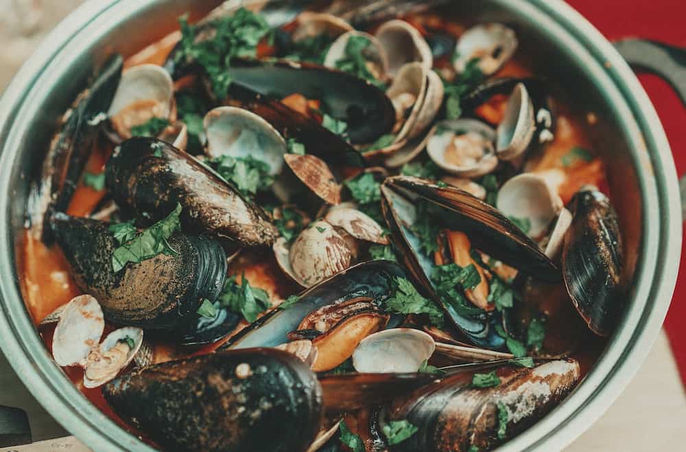 Mejillones en salsa como en los bares