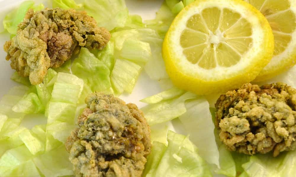 Ortiguillas comida
