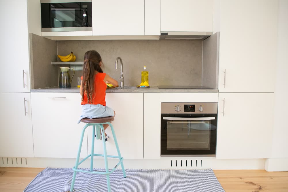 Altura muebles cocina