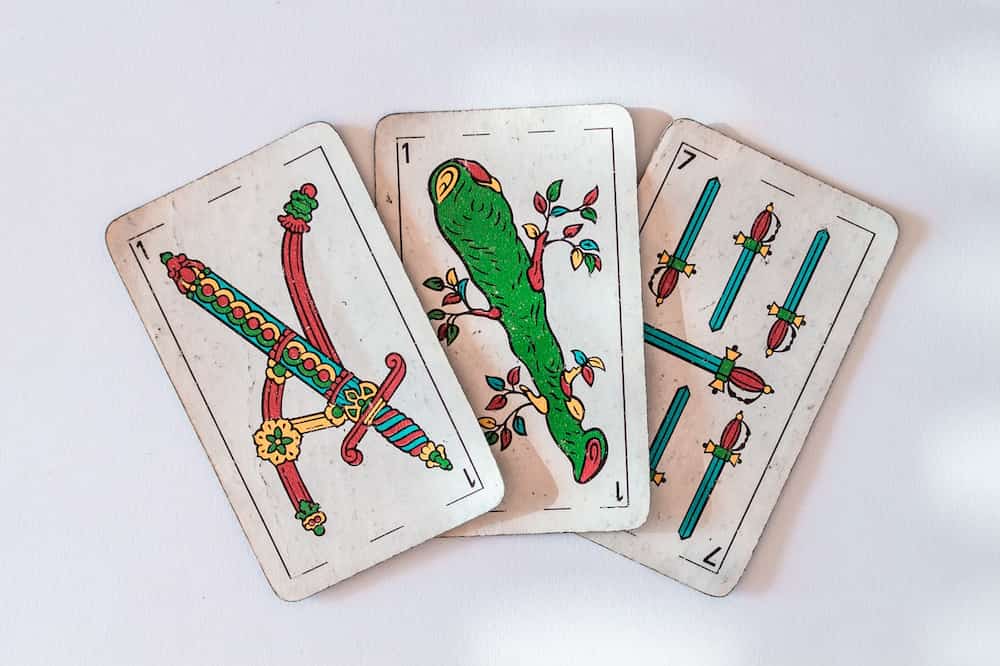 Baraja española cartas