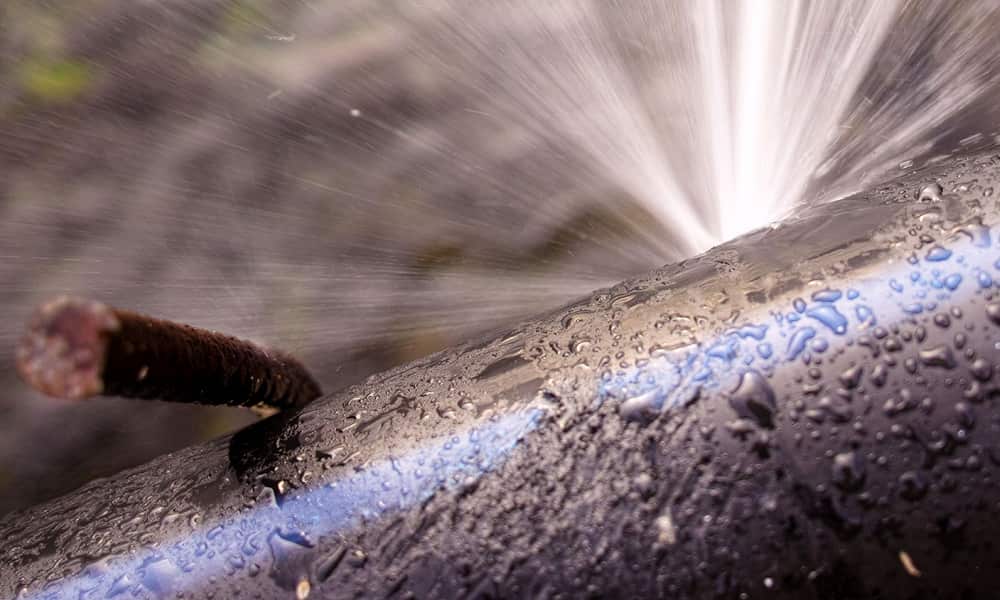 Como tapar una fuga de agua con presion