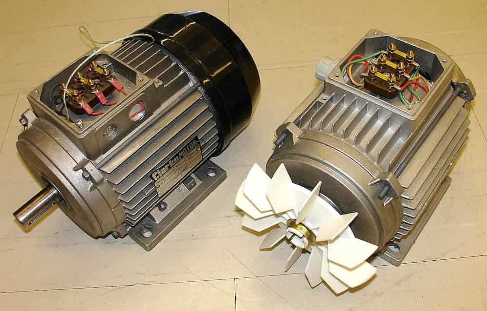 Motor trifasico como monofasico