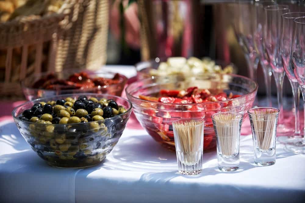Que comida hacer para 20 personas