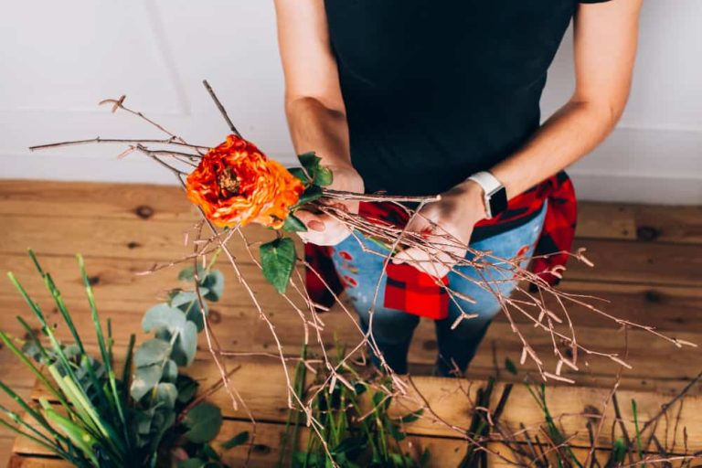 Como secar un ramo de flores