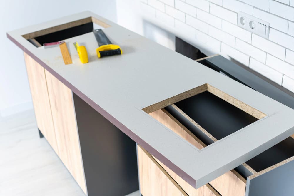 Encimeras de cocina aglomerado