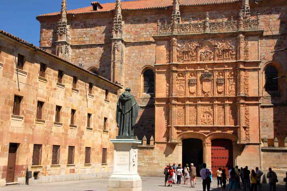 Fachada de la Universidad de Salamanca