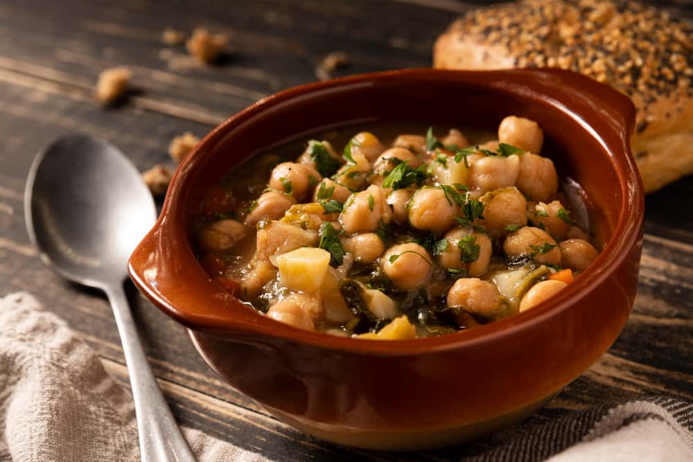 Garbanzos con bacalao receta dela abuela