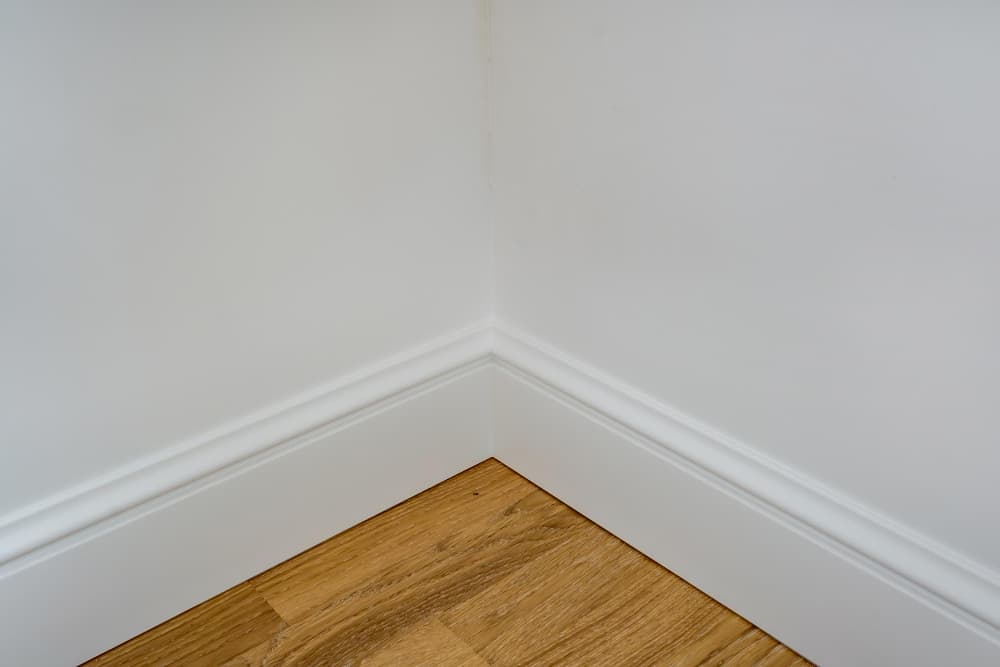 Los rodapies igual que las puertas o que el suelo