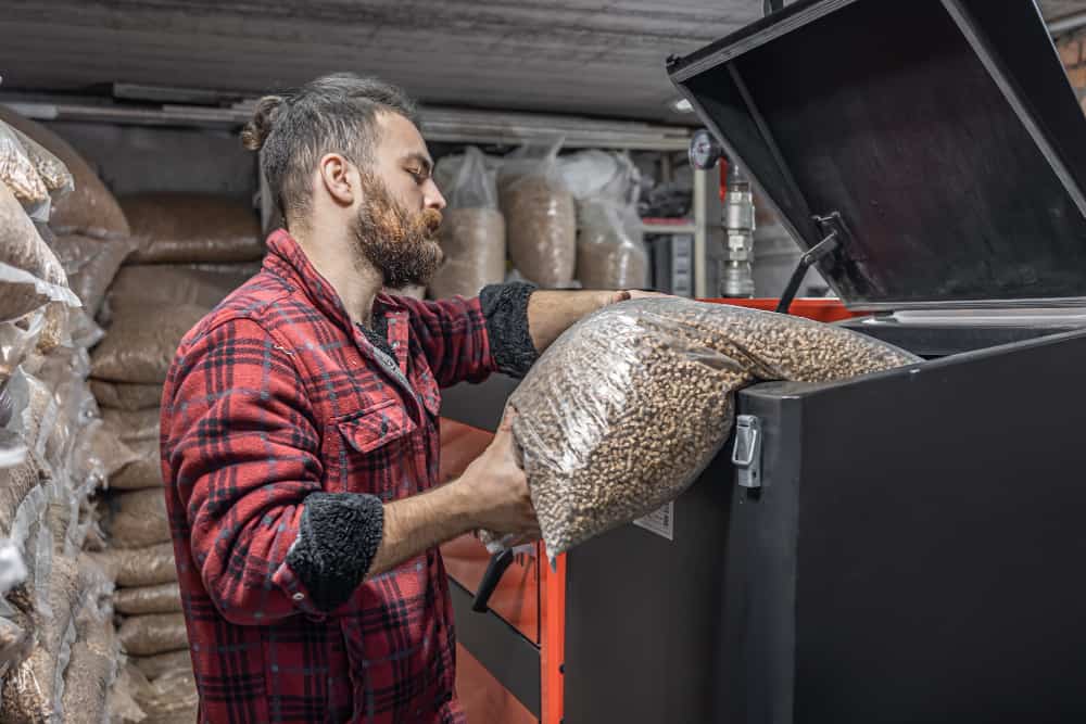 Maquina de hacer pellets