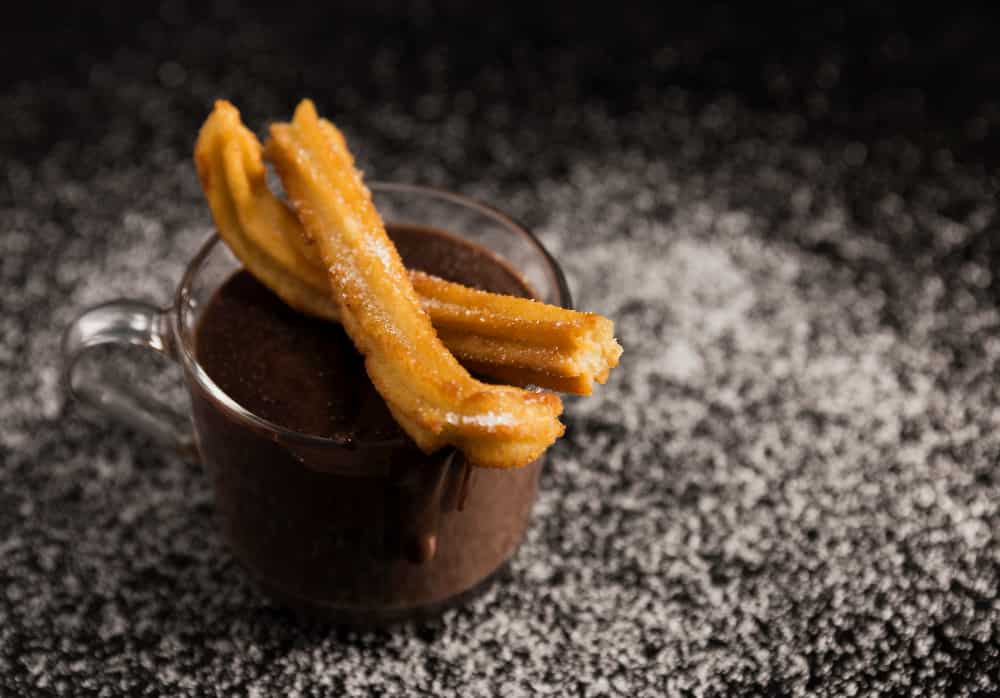 Churros en freidora de aire